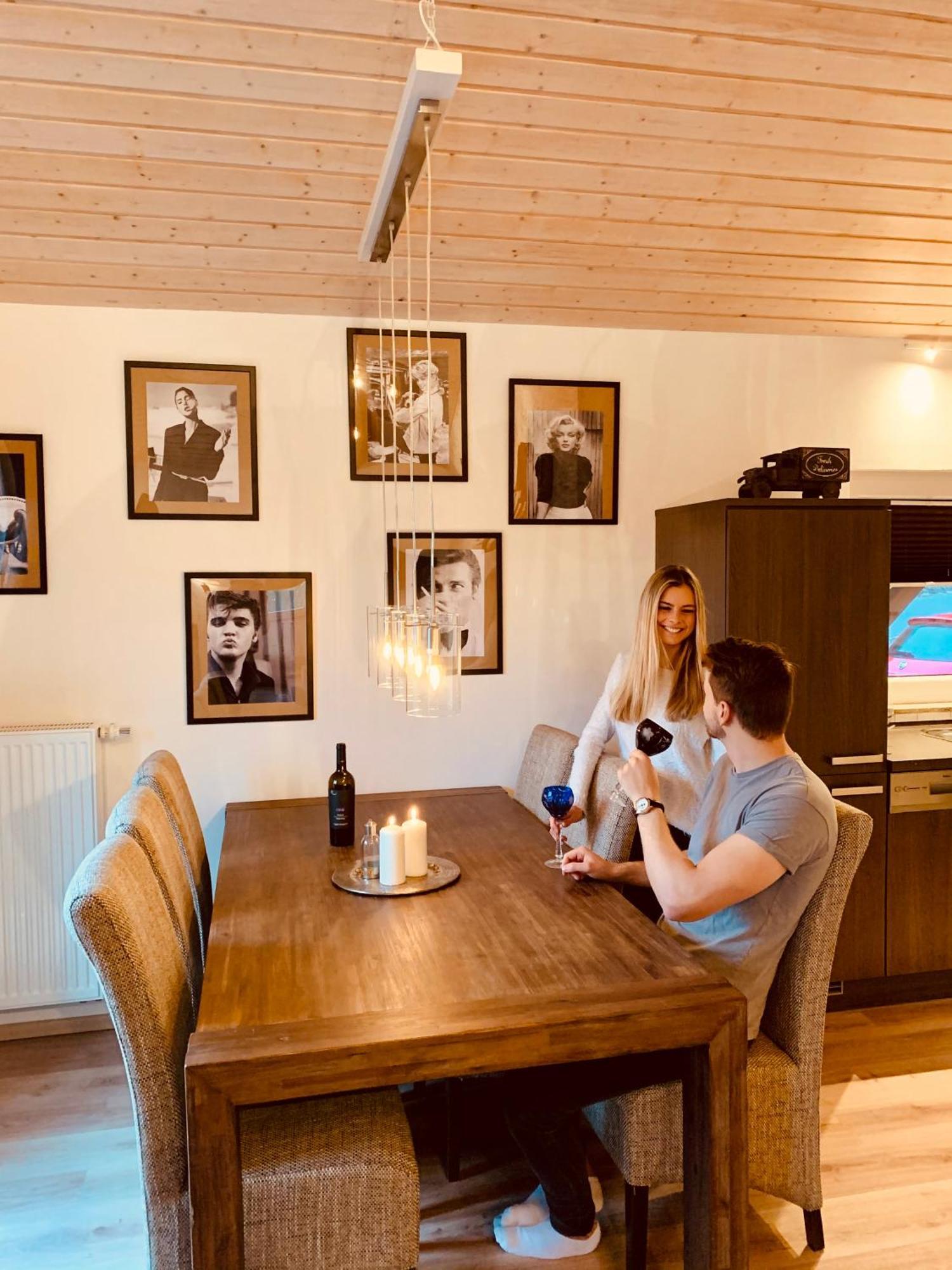 Casa Al Bosco Ferienhaus Am Wald Rieden  Kültér fotó